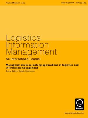 cover image of Logistics Information Management, Volume 16, Issue 6